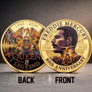 Freddie Mercury 80th Anniversary 2026 Commemorative Coin - TMTHU5472