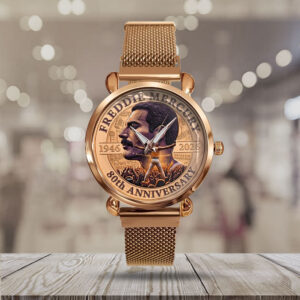 Freddie Mercury 80th Anniversary 2026 Mesh Strap Quartz Watch - TMTHU5535