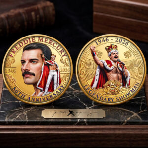 Freddie Mercury 80th Anniversary 2026 Commemorative Coin - TMTHU5380