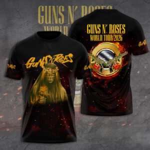 Guns N’ Roses Tour 2026 3D Apparel - GNE6125