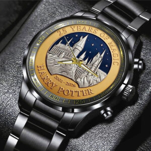 Harry Potter 25th Anniversary 2026 Black Stainless Steel Watch - TMTHU4861