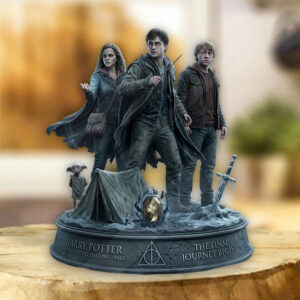 Harry Potter and The Deathly Hallows Custom Shape Acrylic Plaque - TMTHU5256