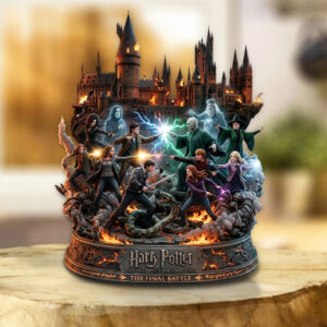 Harry Potter and The Deathly Hallows II Custom Shape Acrylic Plaque - TMTHU5257