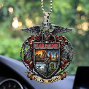 Iron Maiden Custom shape 2-sided Acrylic Car Ornament - TMTHU4493