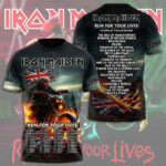 Iron Maiden 2026 World Tour 3D Apparel – TMTHU5426