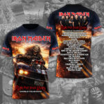 Iron Maiden 2026 World Tour 3D Apparel – TMTHU5487