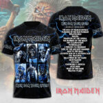 Iron Maiden 2026 World Tour 3D Apparel – TMTHU4803