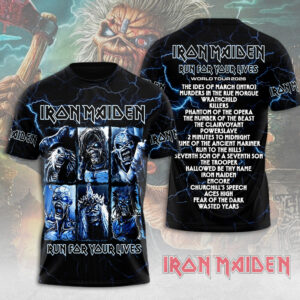 Iron Maiden 2026 World Tour 3D Apparel - TMTHU4803