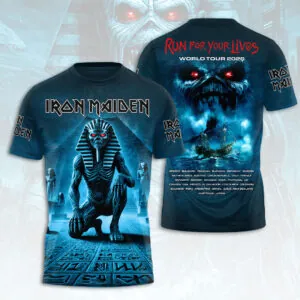 Iron Maiden 2026 World Tour 3D Apparel - HOATT17071