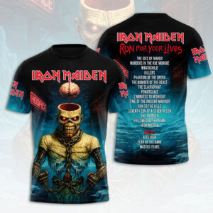 Iron Maiden 2026 World Tour 3D Apparel - HOATT17072