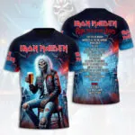 Iron Maiden 2026 World Tour 3D Apparel – HOATT17073