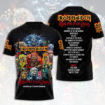 Iron Maiden 2026 World Tour 3D Apparel – HOATT17163