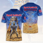 Iron Maiden 2026 World Tour 3D Apparel – HOATT17177