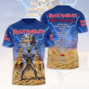 Iron Maiden 2026 World Tour 3D Apparel - HOATT17177