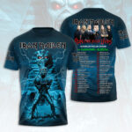 Iron Maiden 2026 World Tour 3D Apparel – HOATT17184