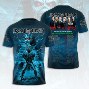 Iron Maiden 2026 World Tour 3D Apparel - HOATT17184