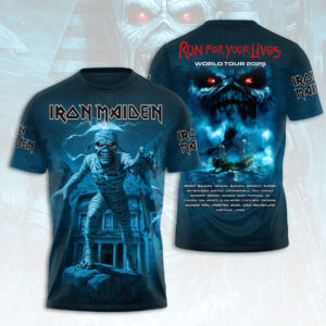 Iron Maiden 2026 World Tour 3D Apparel - HOATT17237