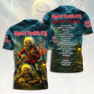 Iron Maiden 2026 World Tour 3D Apparel - HOATT17245