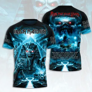 Iron Maiden 2026 World Tour 3D Apparel - HOATT17637