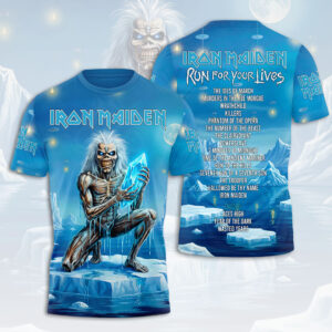 Iron Maiden 2026 World Tour 3D Apparel - HOATT17639