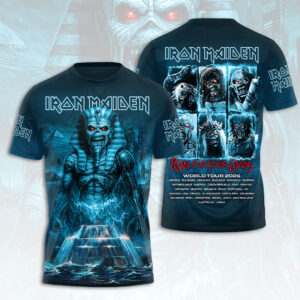 Iron Maiden 2026 World Tour 3D Apparel - HOATT17655