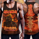 Iron Maiden 2026 World Tour Y-Back Muscle Tank Top – HOATT17517