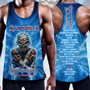 Iron Maiden 2026 World Tour Y-Back Muscle Tank Top - HOATT17614