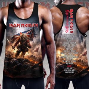 Iron Maiden 2026 World Tour Y-Back Muscle Tank Top - HOATT17653