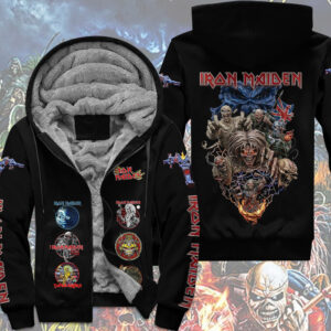 Iron Maiden 3D Fleece Zip Hoodie - TMTHU5309