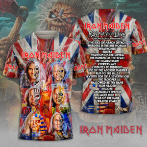 Iron Maiden 3D Apparel - TMTHU4445