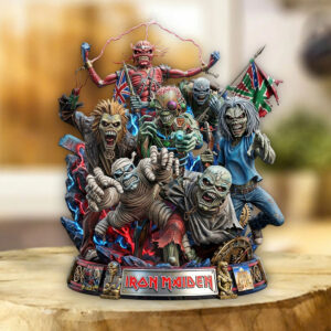 Iron Maiden Custom Shape Acrylic Plaque - TMTHU5429