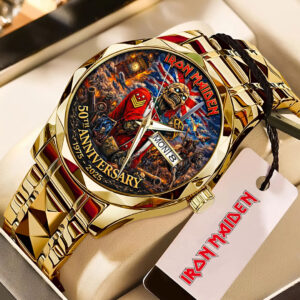 Iron Maiden Alloy Luxury Quartz Watch - TMTHU4858
