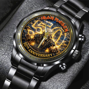 Iron Maiden Black Stainless Steel Watch - TMTHU4935