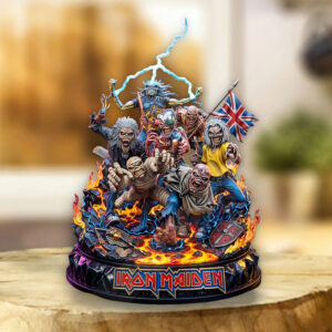 Iron Maiden Custom Shape Acrylic Plaque - TMTHU5076