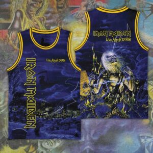 Iron Maiden Life After Death Basketball Jersey - TMTHU4862