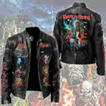 Iron Maiden Motorcycle Leather Jacket – TMTHU5137