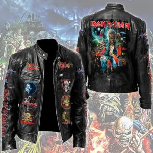 Iron Maiden Motorcycle Leather Jacket - TMTHU5137