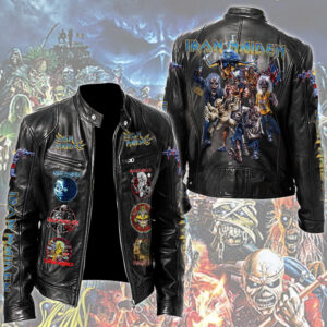 Iron Maiden Motorcycle Leather Jacket - TMTHU5510