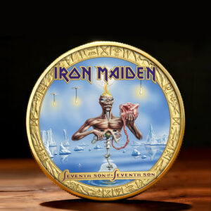 Iron Maiden Seventh Son of a Seventh Son 38th Anniversary Commemorative Coin - TMTHU5214