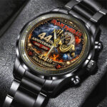 Iron Maiden The Number Of The Beast 44th Anniversary Black Stainless Steel Watch – TMTHU4934