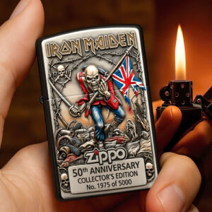 Iron Maiden Zippo Lighter Case (No Insert) - TMTHU4997