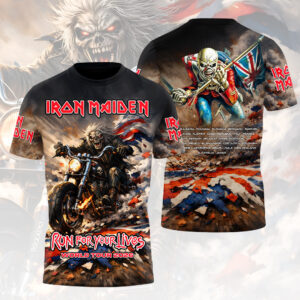 Iron Maiden 2026 World Tour 3D Apparel - HOATT17654