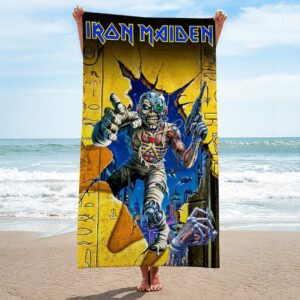 Iron Maiden Rectangle Beach Towel - HOATT17180