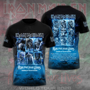 Iron Maiden 2026 World Tour 3D Apparel - GNE5726