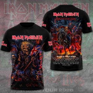 Iron Maiden 2026 World Tour 3D Apparel - GNE5728
