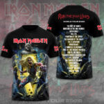 Iron Maiden 2026 World Tour 3D Apparel – GNE5731