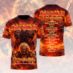 Iron Maiden 2026 World Tour 3D Apparel - HOATT17162