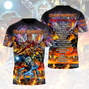Iron Maiden 2026 World Tour 3D Apparel - HOATT17252