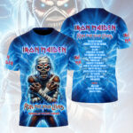 Iron Maiden 2026 World Tour 3D Apparel – HOATT17602