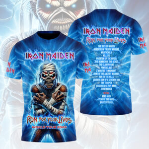 Iron Maiden 2026 World Tour 3D Apparel - HOATT17602